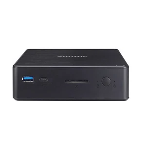 Shuttle XPC Nano NC03U Barebone Intel Celeron 3865U CPU No SSD NO RAM NO OS - Picture 1 of 7