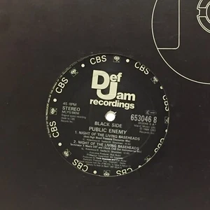 PUBLIC ENEMY - NIGHT OF THE LIVING BASEHEADS 12" 1988 UK DEF JAM 653046 8 - Bild 1 von 3