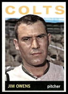 MISCUT WRONG BACK ERROR JIM OWENS 1964 TOPPS #241 226 255 GROTE THOMAS MC *TPHLC - Picture 1 of 2