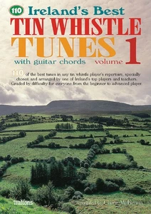 110 Ireland's Best Tin Whistle Tunes Vol 1 Irish Sheet Music Guitar Chords Book - Picture 1 of 1
