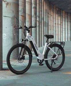 Onesport Elektrofahrrad 27,5 Zoll Mountainbike 18,2Ah Citybike mit APP 25km/h EU - Bild 1 von 17