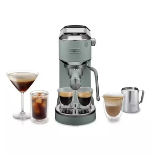 DE'LONGHI Espressomaschine Dedica Duo EC890.GR Siebträgermaschine Milchschäumer - Bild 1 von 5