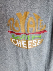 RARE Royale with Cheese T-Shirt | Pulp Fiction Movie Quote | IGO Brand Size... - Picture 1 of 4