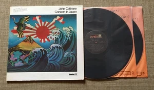 JOHN COLTRANE CONCERT IN JAPAN 2xLP 1973 U.S IMPULSE! AS-9246 *READ CAREFULLY - Picture 1 of 18