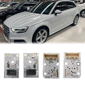 Pair Angel Eyes Headlight DRL Led Board Chips Fit For Audi A3 S3 RS3 2017-2020 - Picture 1 of 20