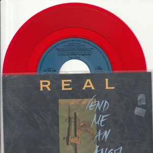 Real Life – Send me an angel (88 Version)– 7“-Single – Erstauflage - rotes Vinyl - Bild 1 von 3