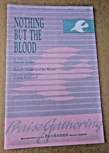 Nothing But The Blood SATB Klavier Noten von Randy Vader 1995 - Bild 1 von 4
