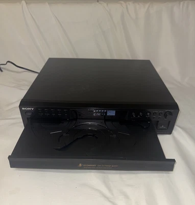 Cambiador/reproductor de 5 CD SONY CDP-CE275 *sin control remoto* ¡Probado! Foto 1 de 4