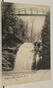 Alte Postkarte Rexford Falls, Sherburne, NY 1905 unbesendet - Bild 1 von 2