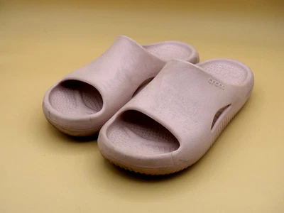 Crocs Mellow Recovery Slide Cassis Rosa Hombre’s Talla 5/Mujer’s Talla 7 Foto 1 de 4