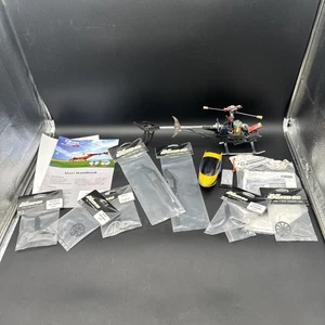 Vintage Walkera CB180 RC Helicopter no remote, parts or repair Plus Extra Parts - Picture 1 of 22