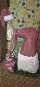 Primitive Santa Handmade  - Picture 1 of 3