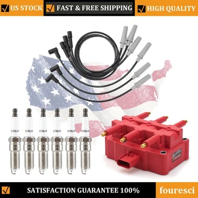 Paquete de bobinas de encendido para Chrysler Town & Country V6 2001 2002-2009 2010 3,8 L UF305 Foto 1 de 4