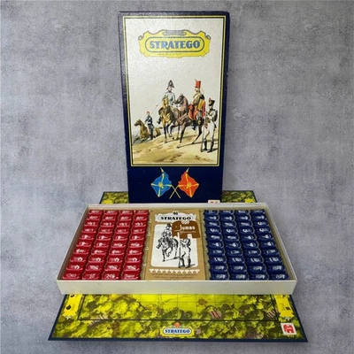 Jumbo - STRATEGO / Strategiespiel Brettspiel 1978 große blau Version TOP ZUSTAND - Bild 1 von 2