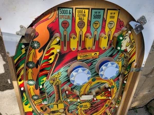 Spielfeld/Playfield von Flipper "Sinbad", Gratisversand - Bild 1 von 9