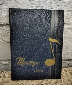 1953 Montage - California Community High School Yearbook - California, PA - Picture 1 of 2