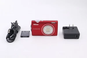 Nikon COOLPIX S5100 Red Body Digitalkamera aus Japan (f04245) - Bild 1 von 10