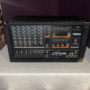 yamaha emx 640 powered mixer - No Power - For Repair - Mint Cosmetic Condition! - Picture 1 of 9