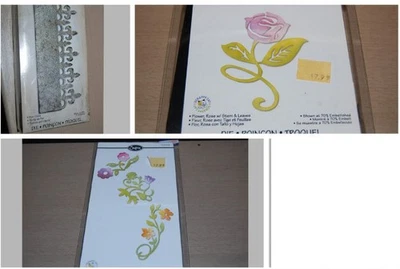 Stanzschablonen Sizzix 3 Motive - Bild 1 von 4