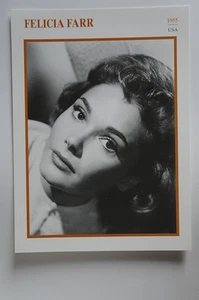 (S07) STARPORTRAITKARTE - Felicia Farr - Picture 1 of 1