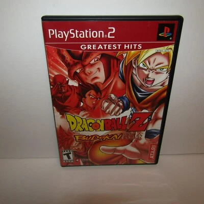 Dragon Ball Z Budokai Sony PlayStation 2 PS2 Greatest Hits Game w/ Manual Tested - Image 1 of 4
