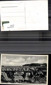 168585,Ostseebad Misdroy Miedzyzdroje Insel Wolin Terrasse Blick a. d. Strand - Picture 1 of 1