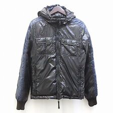 [Japan Used Fashion] Duvetica Down Jacket Zip Up Parka Hooded Long Sleeve 46 Bla