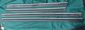 Set of Jaguar XJ40 Door Mouldings. Jaguar XJ40 Body Mouldings Front & Rear Doors - Picture 1 of 7