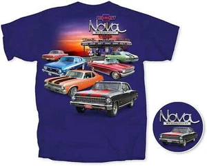 Chevrolet Nova Cafe Herren T Shirt Lizenziert - Bild 1 von 5
