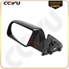 Lh Side Black Mirror Power Heated Side Manual Fold For 07-16 Toyota Tundra