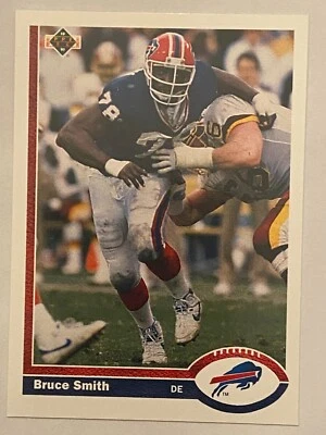 1991 Upper Deck Bruce Smith Buffalo Bills #174 - Image 1 of 2