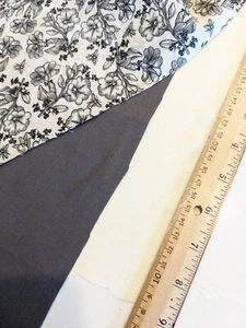 Baumwollstoffpakete mit Farbgeschichte - Grau/Gelb Garten (5) - Bild 1 von 2