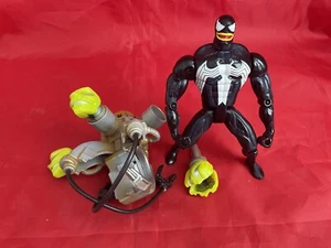 D Marvel Spider-Man Spider Power Slime Shaker Venom Complete Toybiz 1998 - Picture 1 of 3