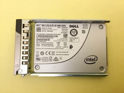 SSD SSDSC2KB2407R MFN95 Dell 240 GB SATA 6 Gb/s lectura intensiva de 2,5" ***Salud 50 % Foto 1 de 3