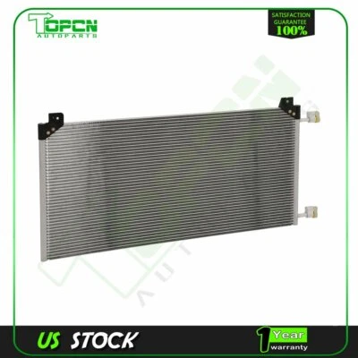 AC A/C Condenser For 2003-2007 Hummer H2 6.0L 2008-2009 Hummer Air Conditioning - Image 1 of 4