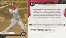 Eugenio Suarez REDS 2020 TOPPS NOW OPENING DAY GOLD BONUS 3 HRs ODB-.9 SP 330