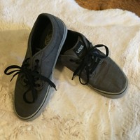 vans authentic jute walnut