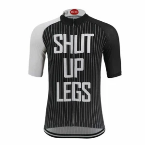 Shut Up Legs cycling Short Sleeve Jersey mens team Cycling Jersey CYCLE JERSEYs - Picture 1 of 6