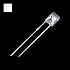 50pcs 2x3x4mm White Rectangle Water Clear White LED Light Lamp Leds