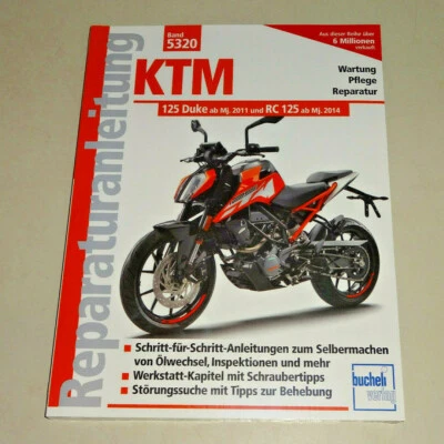 Manual de Reparaciones KTM 125 Duke - Desde 2011 / KTM RC 125 2014 Nuevo 2021 - Imagen 1 de 2