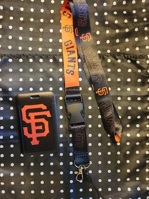 San Francisco Giants MLB Lanyard Keychain & ID Holder  - Image 1 of 2