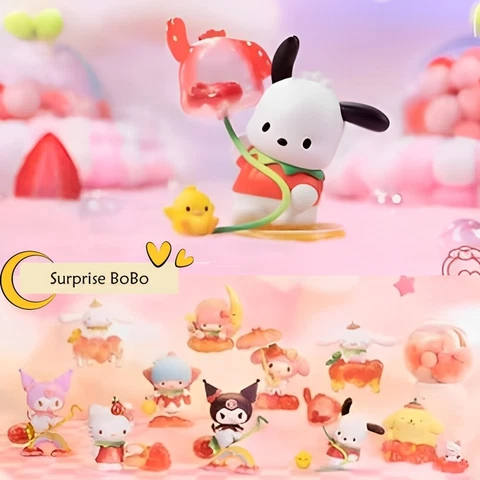 Sanrio Strawberry Summer Paradise My Melody Blind Box Confirmed Figure Hot Toys Cover