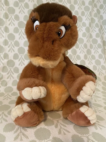 Land Before Time Littlefoot 16" Gund Plush NEW with Tags JC Penny 1988 Cover