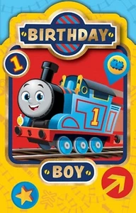 Thomas the Tank Engine Birthday Boy Card - Picture 1 of 1