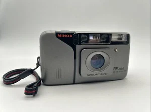 Minox AF-mini Gray Point & Shoot Date 34mm F/3.5 Film Camera - Picture 1 of 17