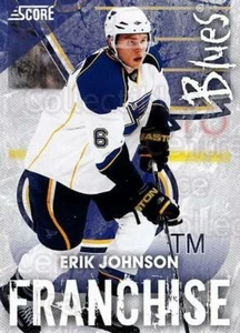 2010-11 Score Franchise #26 Erik Johnson - Picture 1 of 1