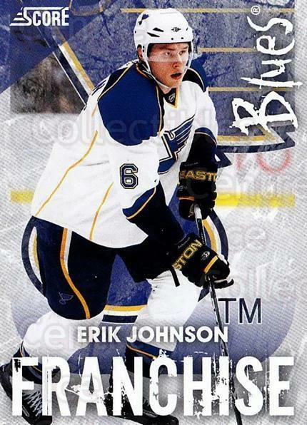 2010-11 Score Franchise #26 Erik Johnson - Image 1 of 1