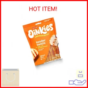 Hartz Oinkies Rawhide-Free Tender Treats Wrapped with Chicken Dog Treats Chews, - Picture 1 of 2