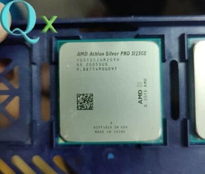 AMD Athlon Silver PRO 3125GE Socket AM4 CPU Processor Dual-Core 3.4 GHz 35W - Picture 1 of 2