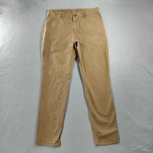Pantaloni uomo Old Navy atletici integrati flex marrone kaki taglia effettiva 32x30 - Foto 1 di 6